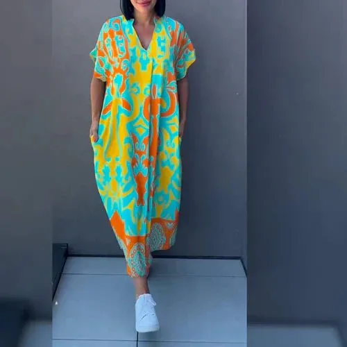 Melanie - Elegant Floral Dress