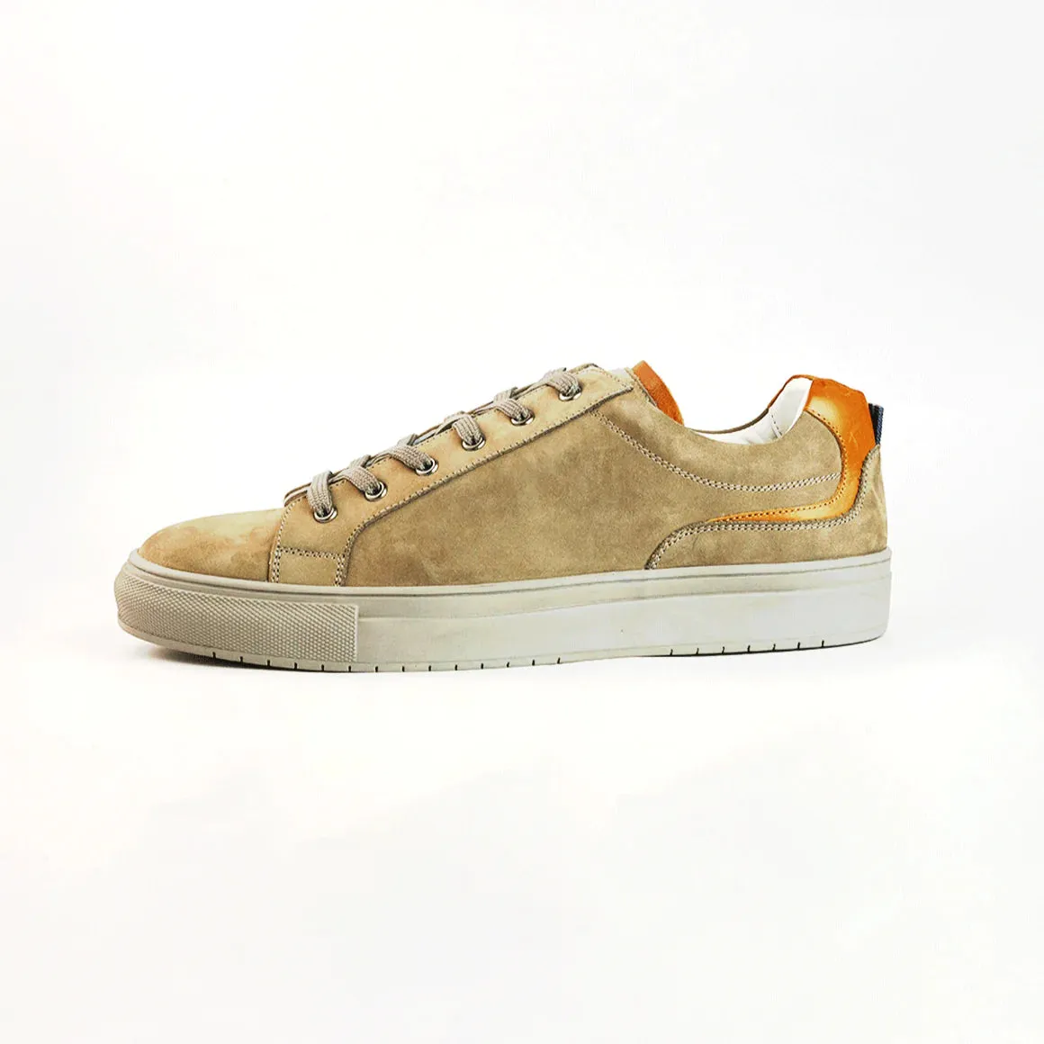 Men Leather Suede Sneakers