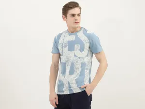 Men Printed Round Neck T-Shirt