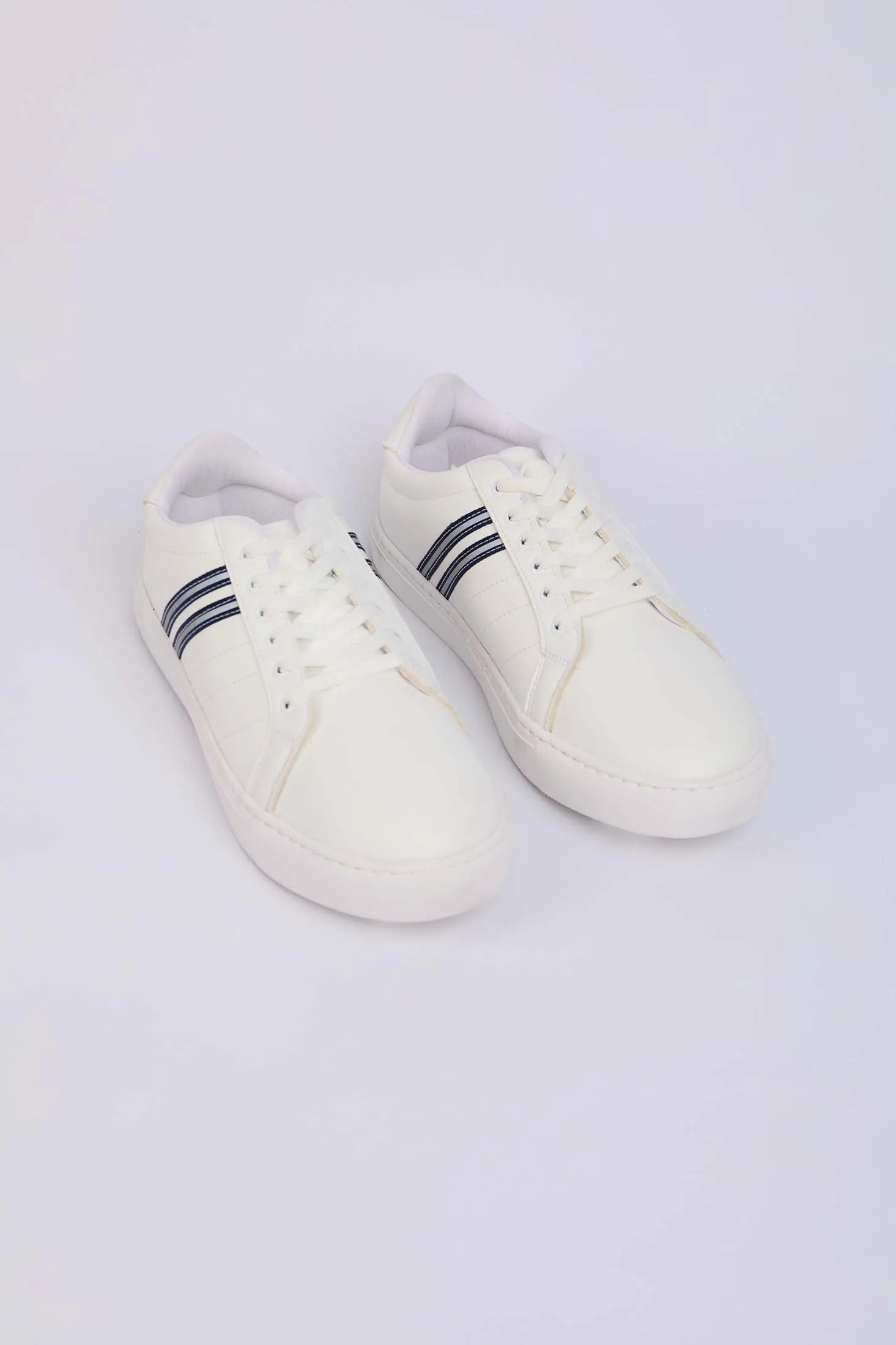 Men Relaxed Fit Denim Pant White