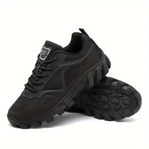 Men's Breathable Mesh Tactical Sneakers - Casual All-Season Fashion Footwear