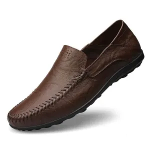 Men's Small Size Casual Leather Loafers MS25