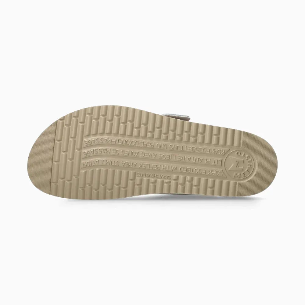 MEPHISTO- WOMEN'S HESTER METALLIC LEATHER SANDAL