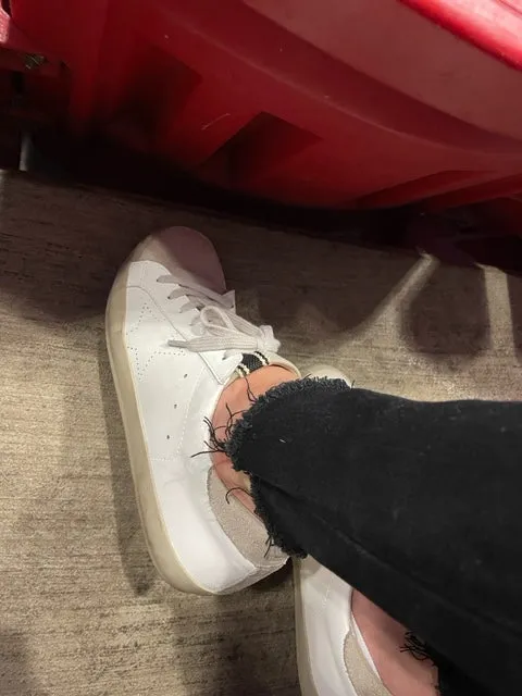 Mia White Shu Shop Sneakers