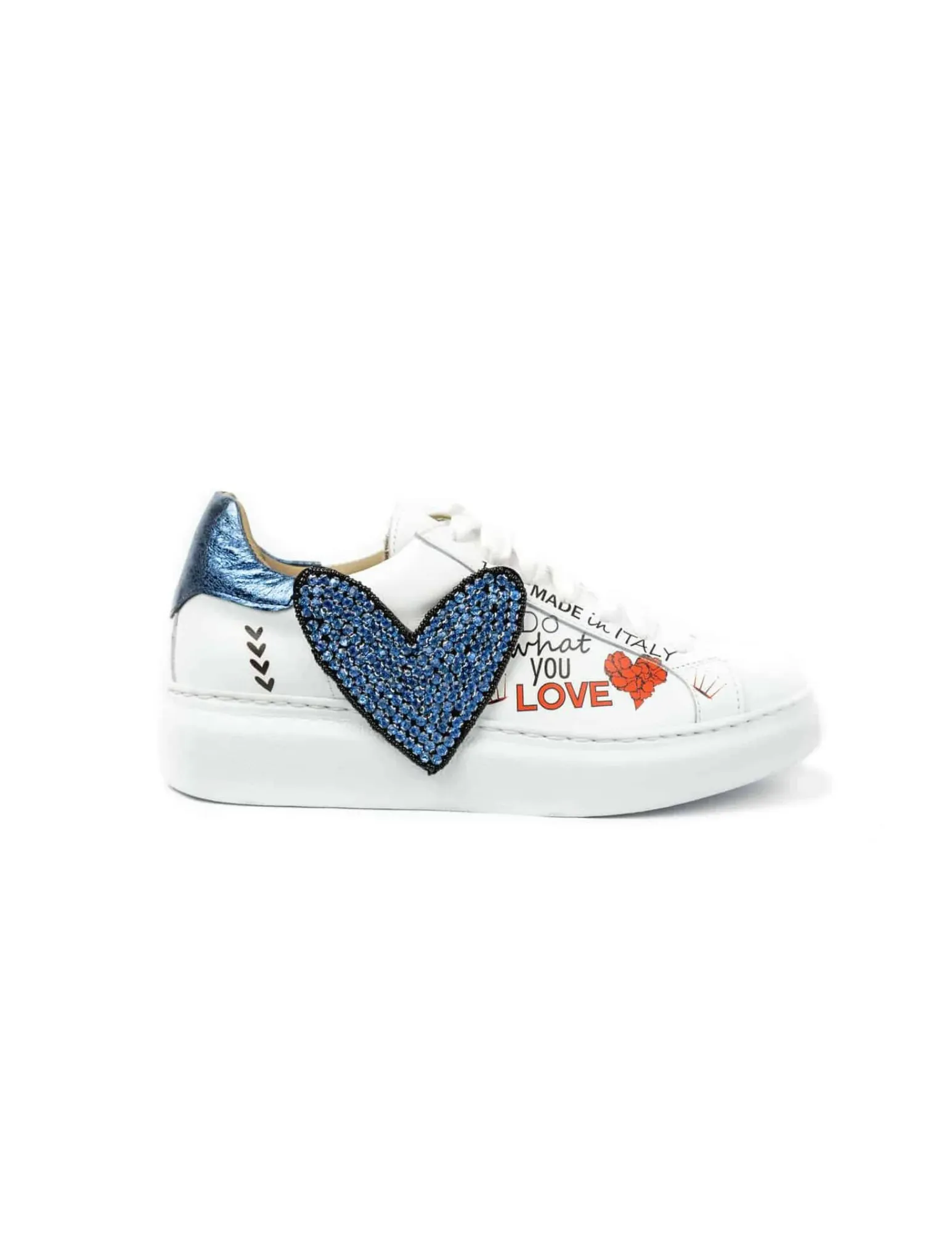 Michele Lopriore Cuore Sneaker Blue