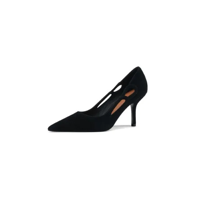 Mixed Colors High Heels Elegant Shoes