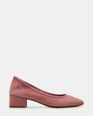 MOLLIE MAUVE SUEDE
