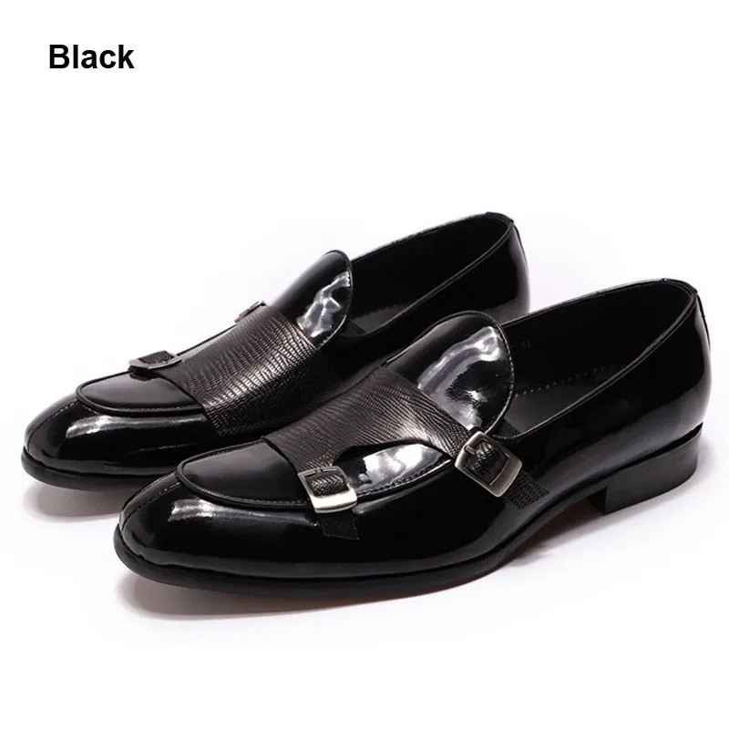 Monk Strap Casual Leather Loafers