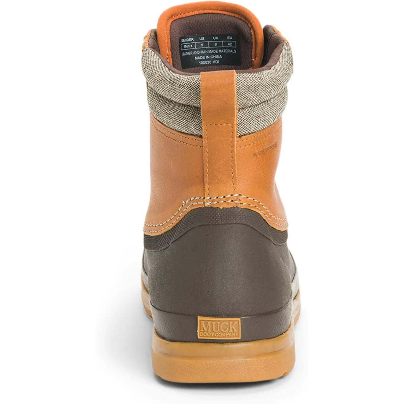 Muck Men's Originals Duck Lace Waterproof Outdoor Boot - Tan - ODL-902