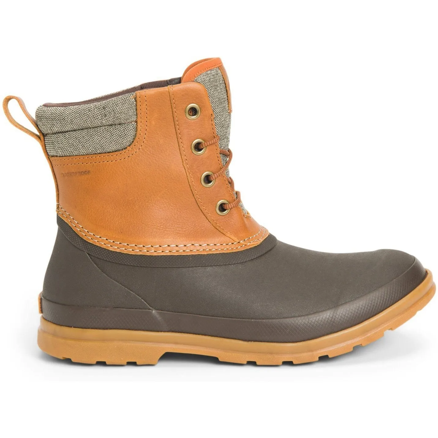 Muck Men's Originals Duck Lace Waterproof Outdoor Boot - Tan - ODL-902