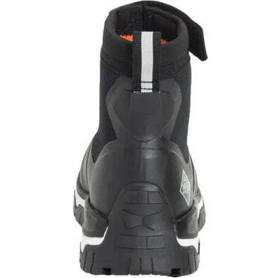 Muck Women's Apex 7.5" Waterproof Mid Zip Ankle Work Boot -Black- AXWZ000