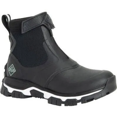 Muck Women's Apex 7.5" Waterproof Mid Zip Ankle Work Boot -Black- AXWZ000