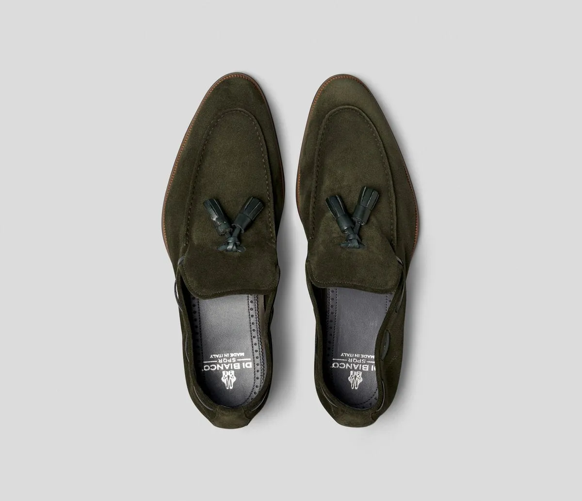Napoli Suede Loafer in Selva