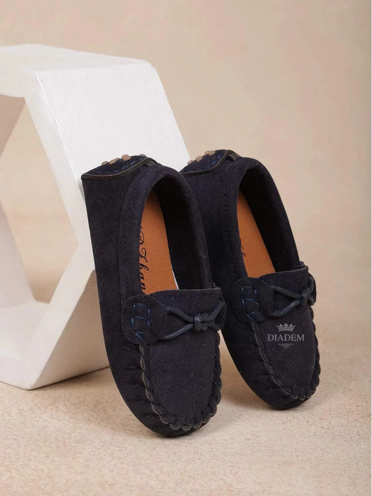 Navy Blue Casual Loafers for Boys