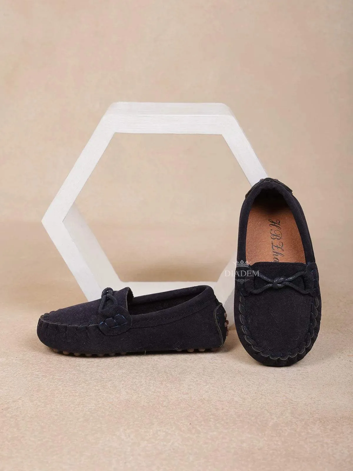 Navy Blue Casual Loafers for Boys