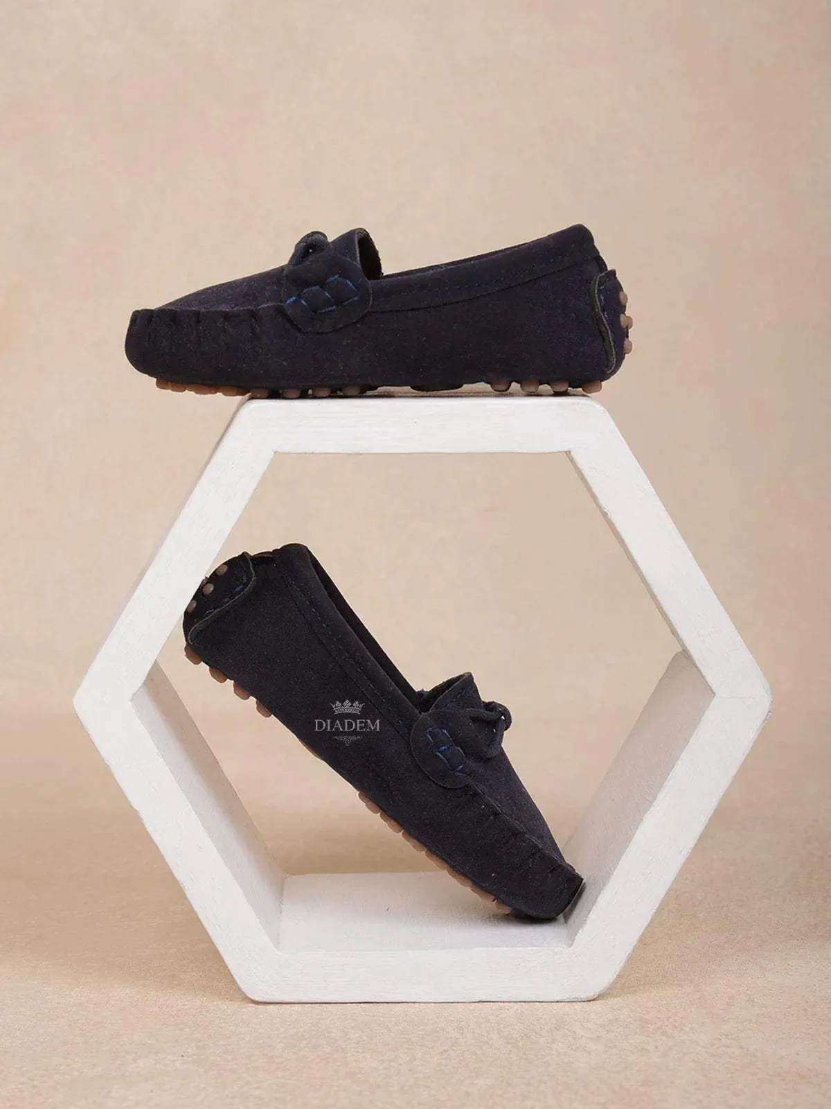 Navy Blue Casual Loafers for Boys