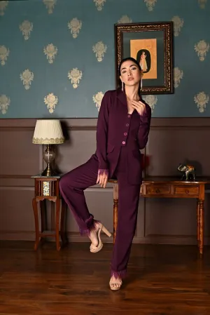 No choice - purple blazer