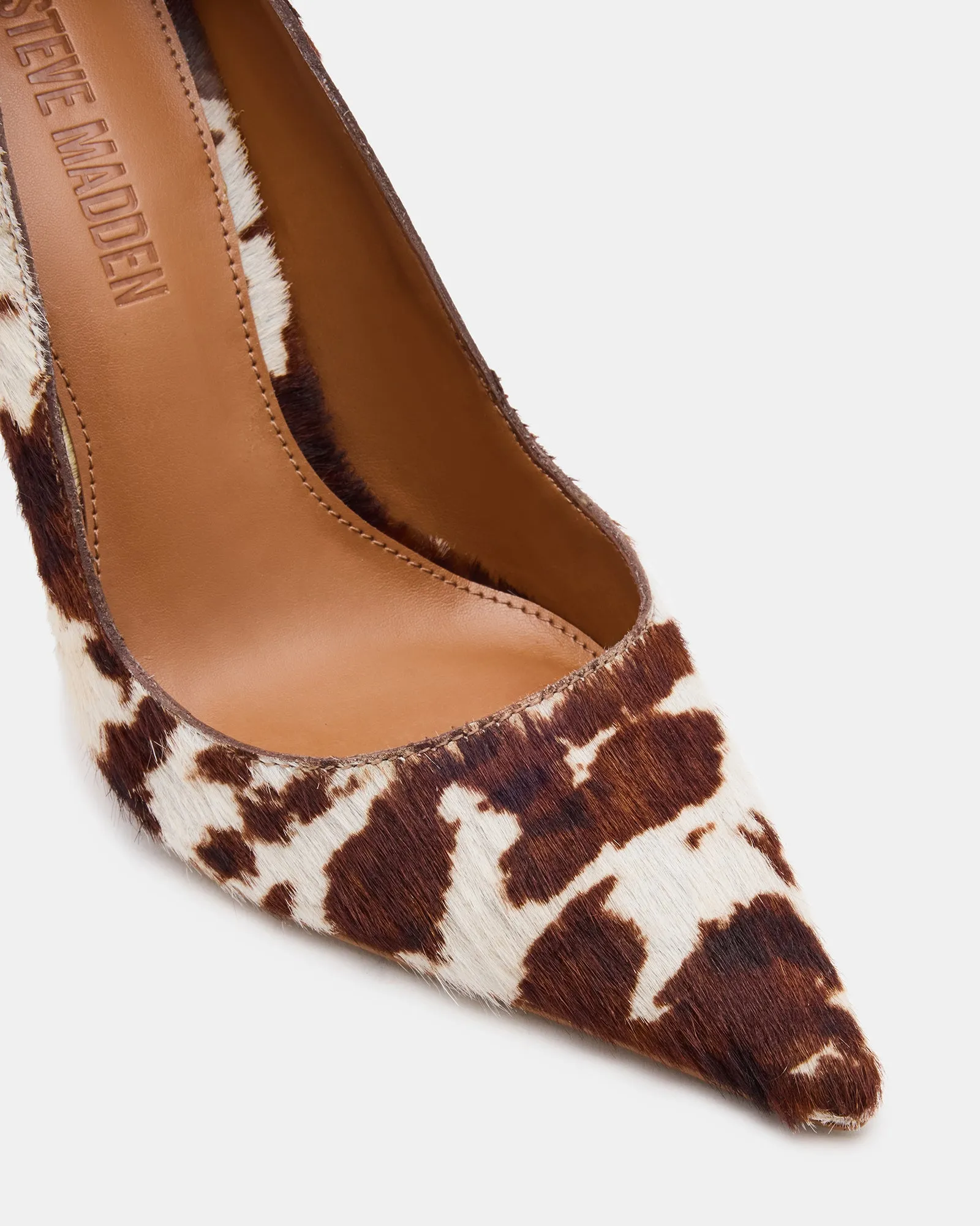 NOIR BROWN COW PRINT