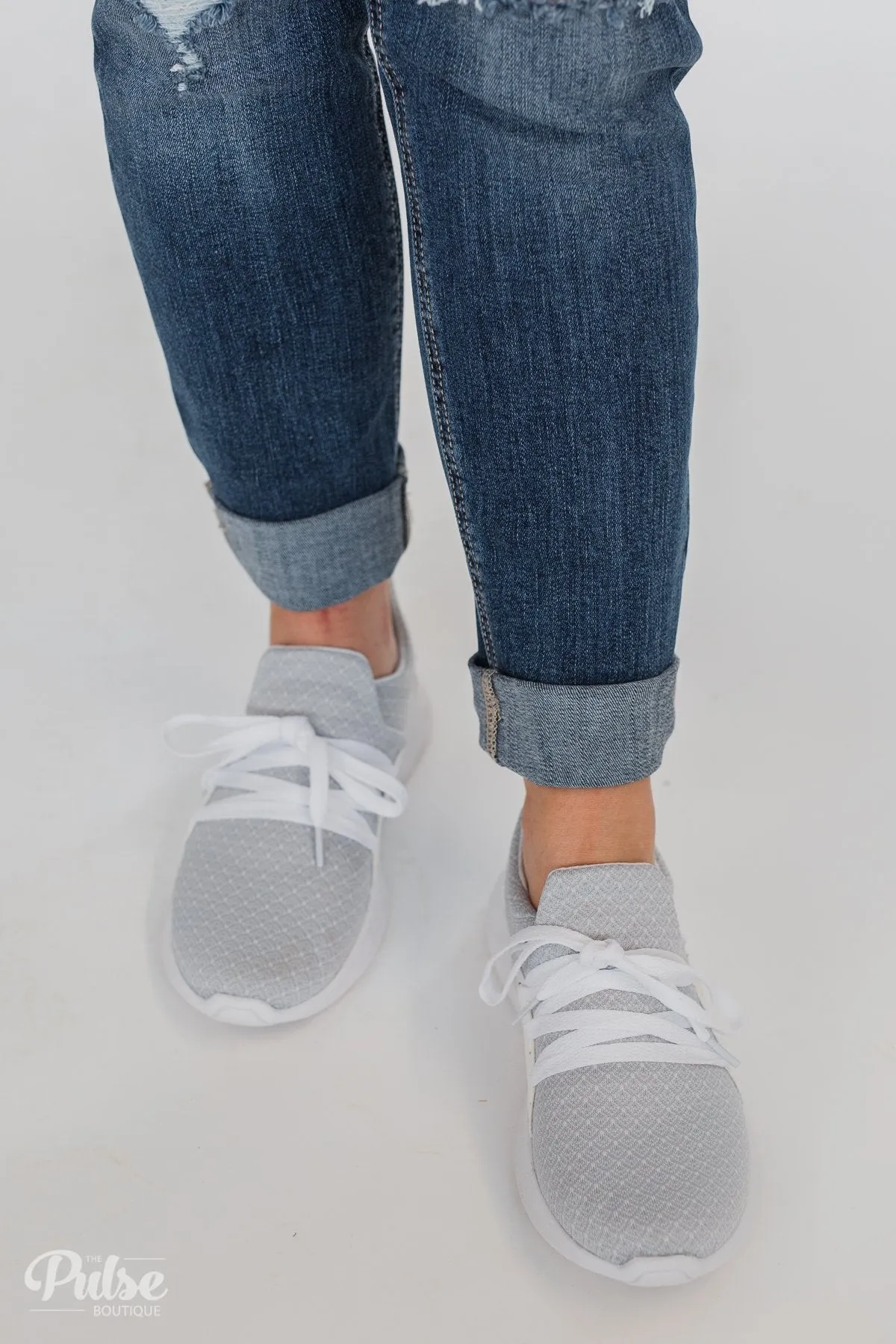 Not Rated DIDI Sneakers- White & Grey