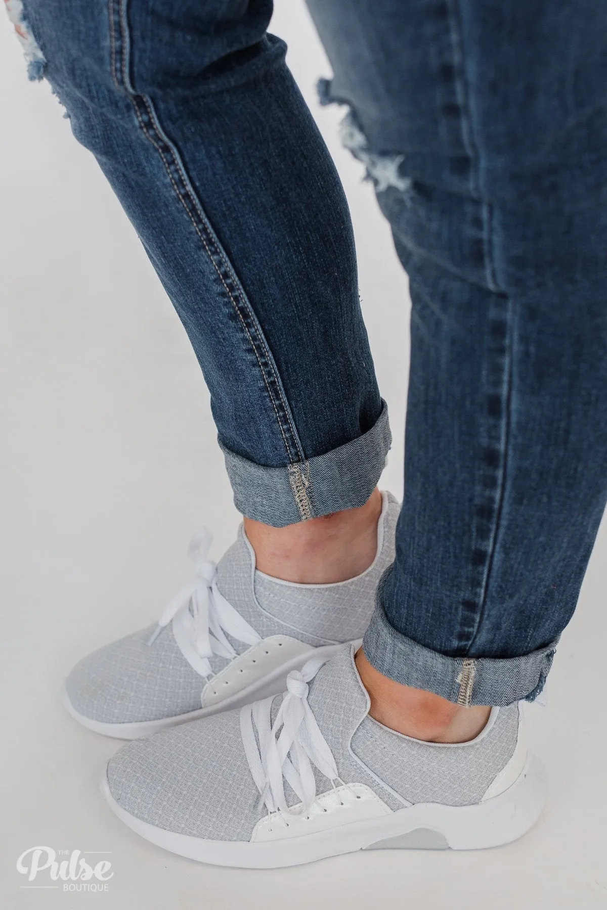 Not Rated DIDI Sneakers- White & Grey