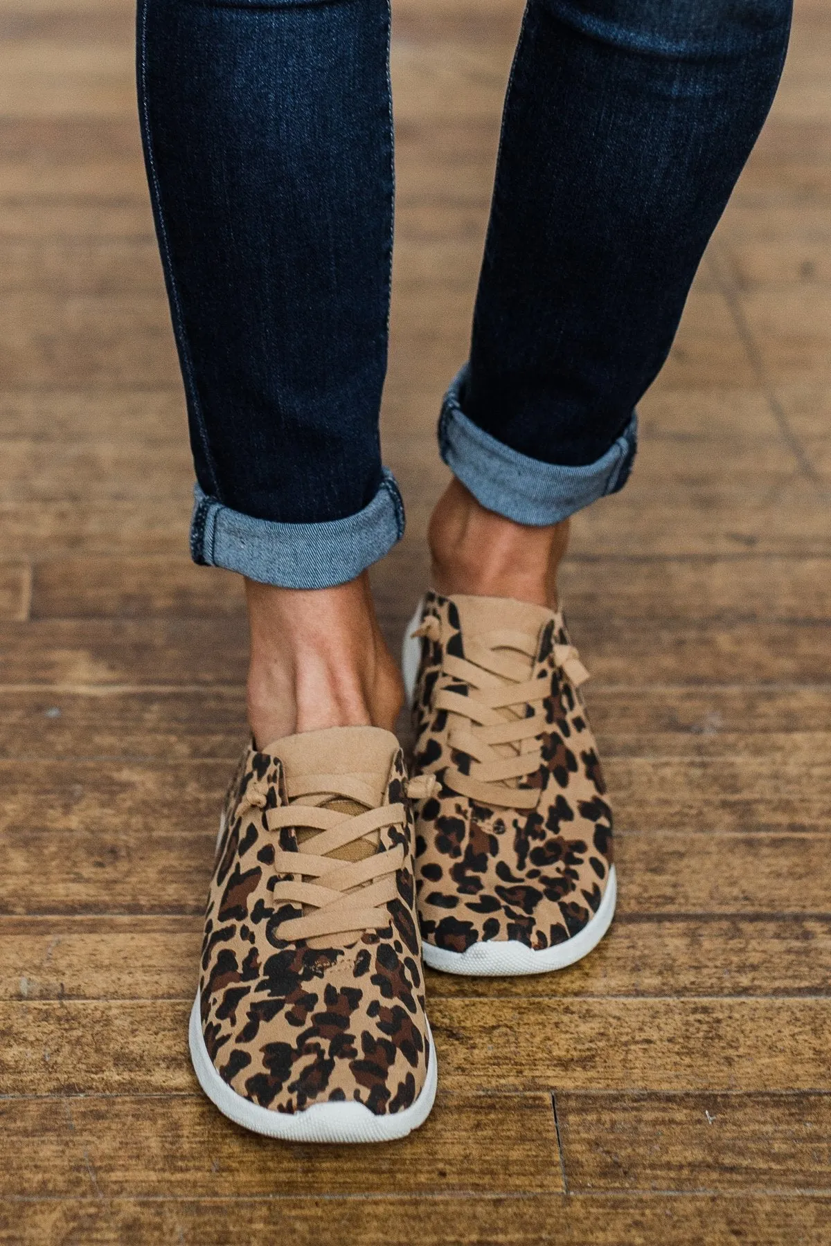 Not Rated Mayo Sneakers- Leopard