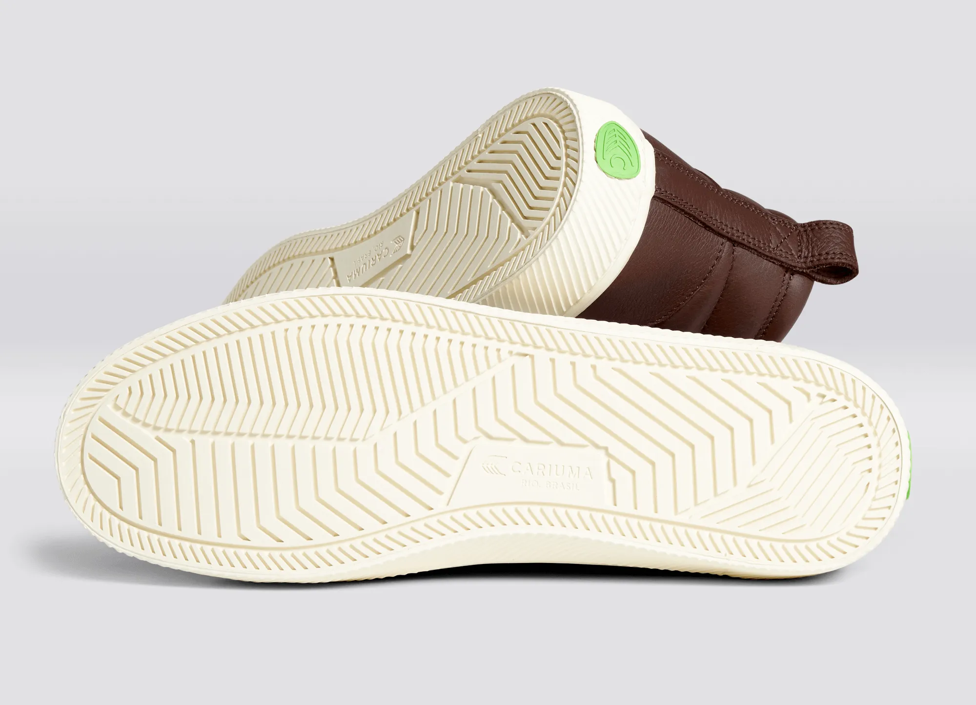 OCA High Brown Premium Leather Sneaker Women