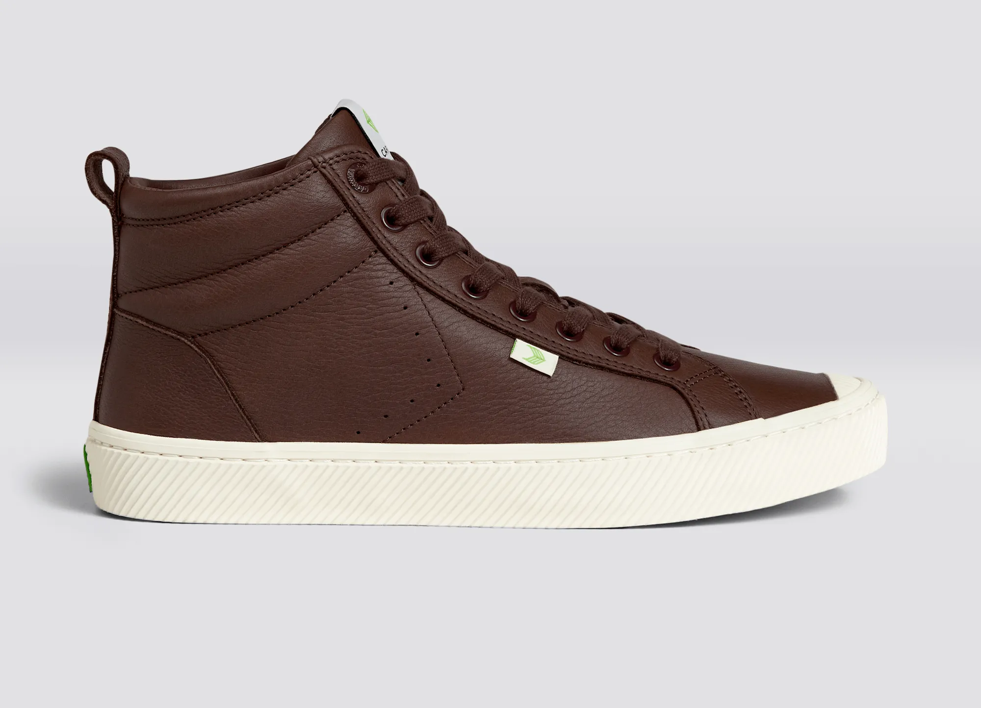 OCA High Brown Premium Leather Sneaker Women