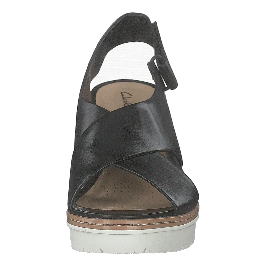 Palm Candid Black Leather