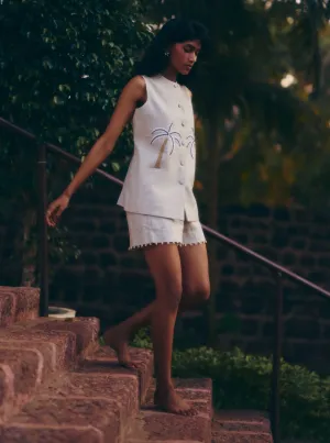 Palm island blazer and shorts