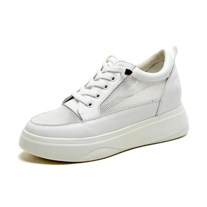 Petite Size Lace Mesh Casual Shoes GS324