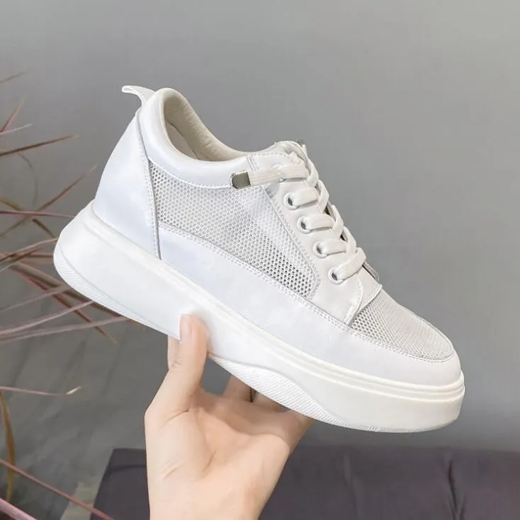 Petite Size Lace Mesh Casual Shoes GS324