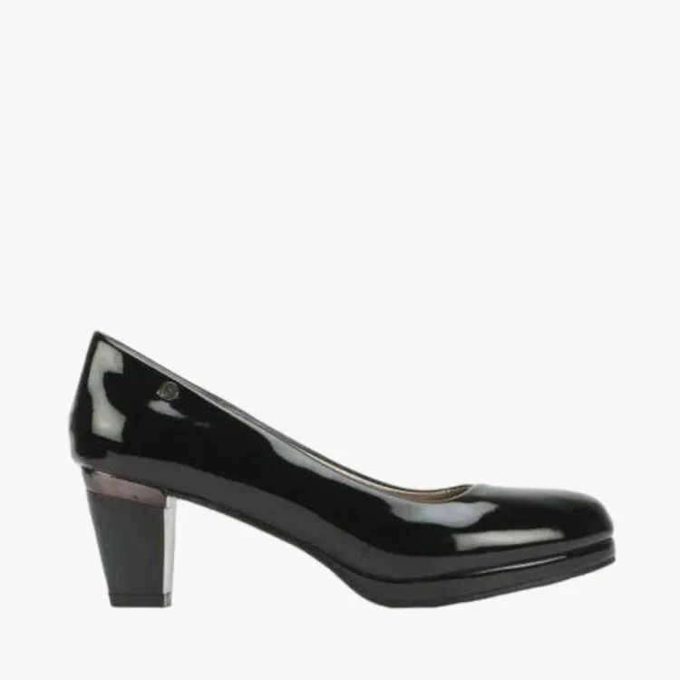 Pierre Cardin Women's Matilda 1 Patent Heel Black