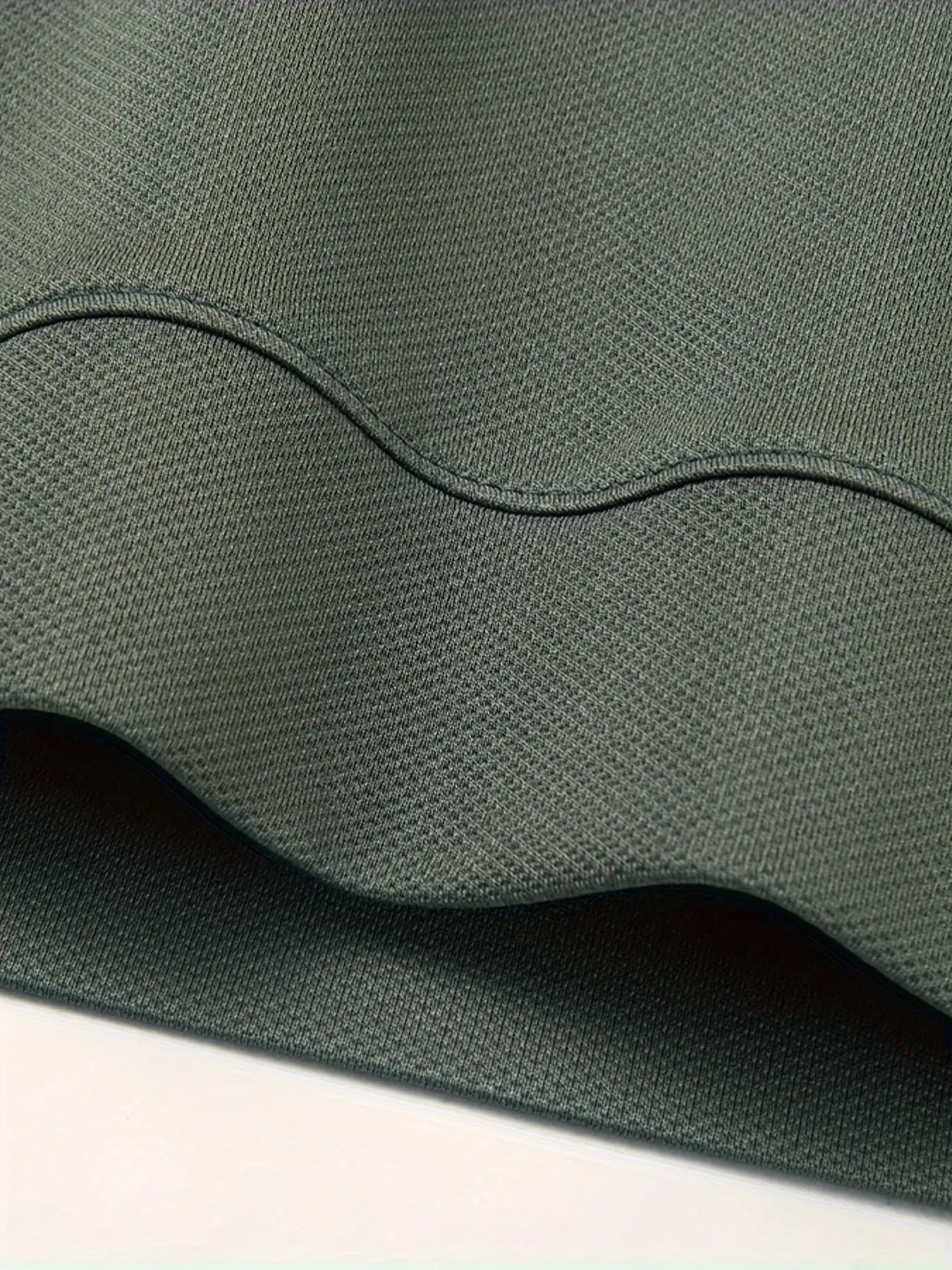 Polonik - Heren Poloshirt met Lange Mouwen, V-Hals Vest Ontwerp en Mouwpatroon