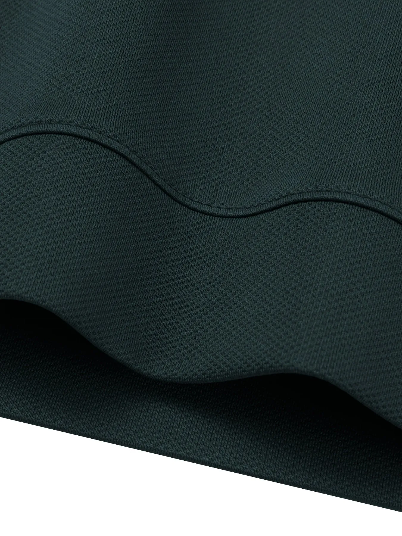 Polonik - Heren Poloshirt met Lange Mouwen, V-Hals Vest Ontwerp en Mouwpatroon