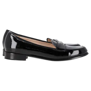 Prada logo plaque loafer