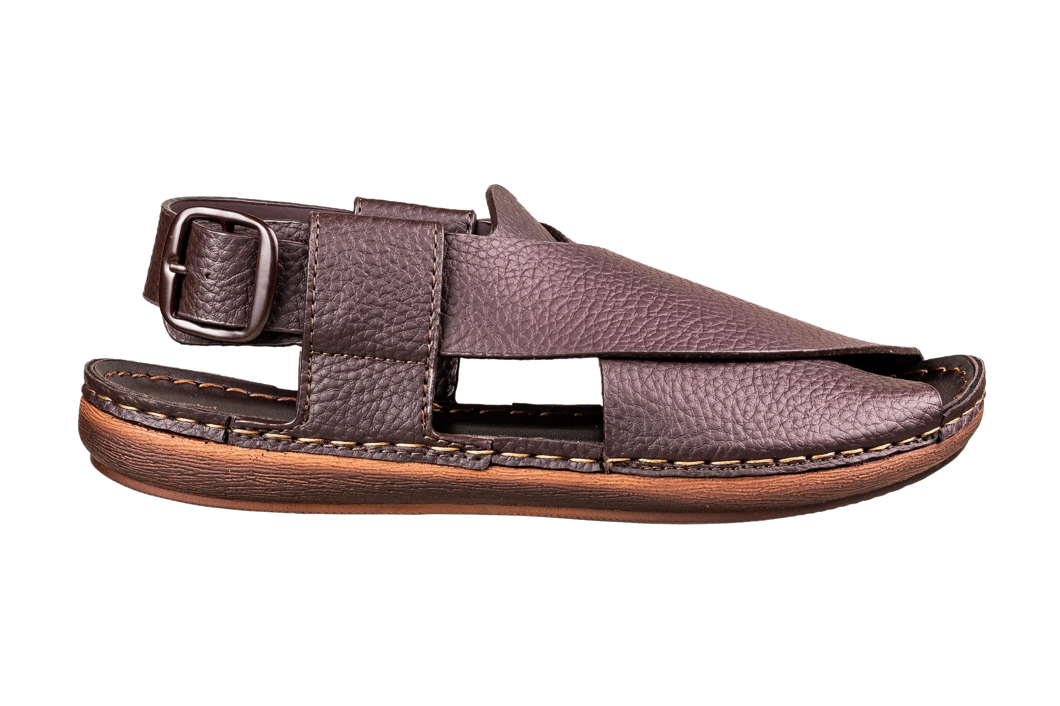 Puntooblu Gents Brown Sandal PU