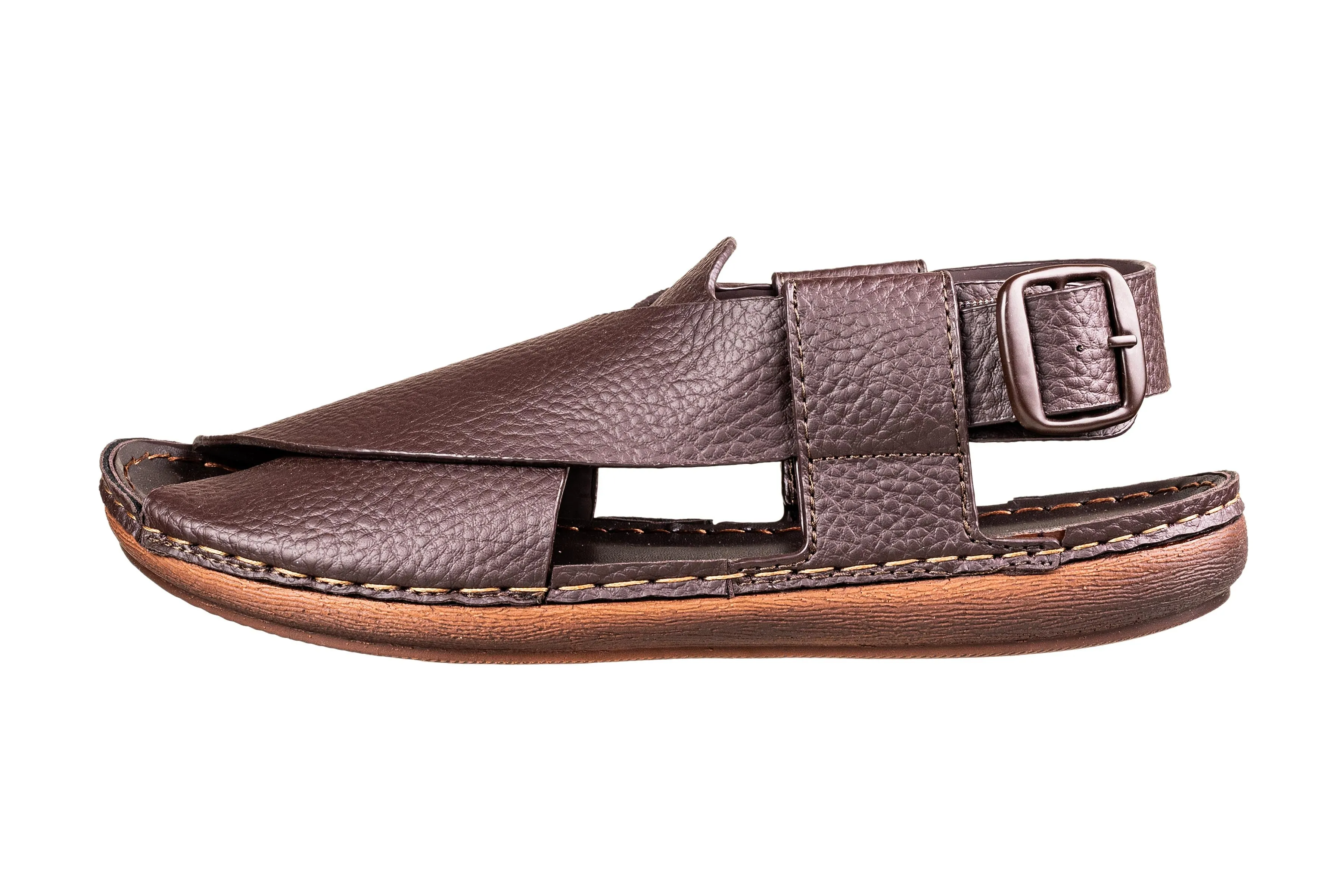 Puntooblu Gents Brown Sandal PU