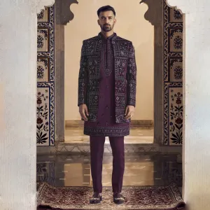 Regal Purple Jodhpuri for Men