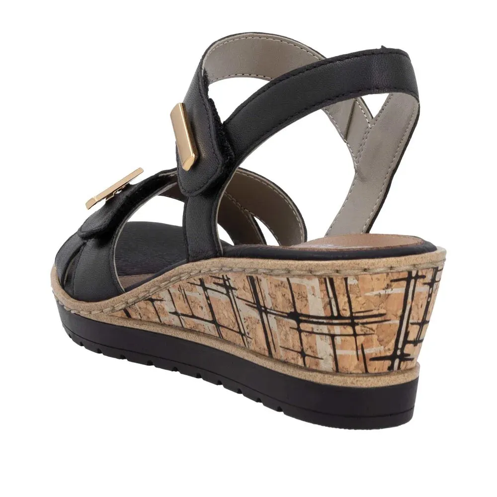 REMONTE- WOMEN'S R6266-00 SANDAL