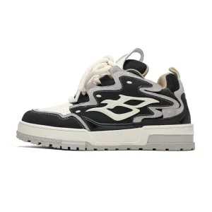 Retro B Letter Stitching Sneakers