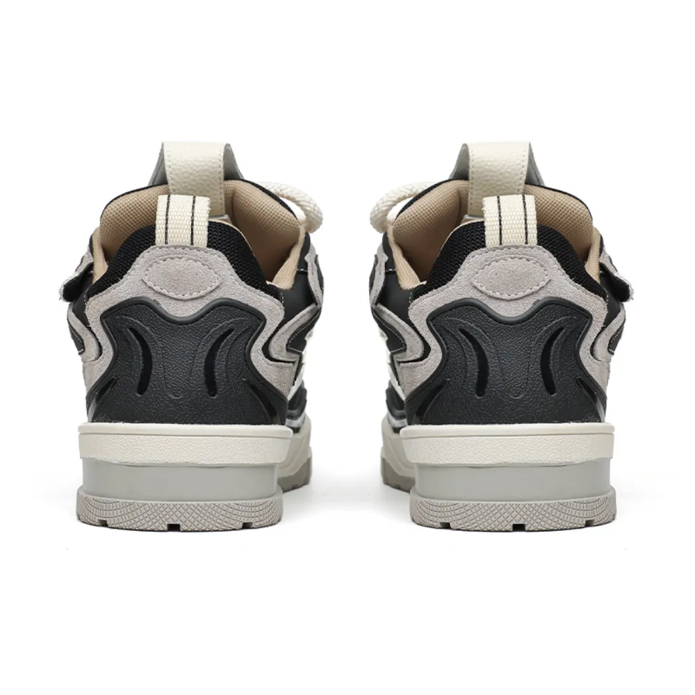 Retro B Letter Stitching Sneakers