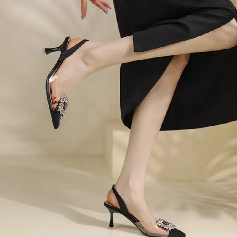 ROCHELLE™ – Sophisticated Sparkle Pointed Heels
