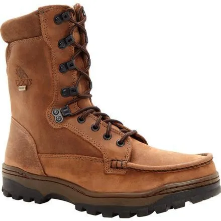 Rocky Men's Outback 8" Gore-Tex Waterproof Hiker Boot - Brown - FQ0008729