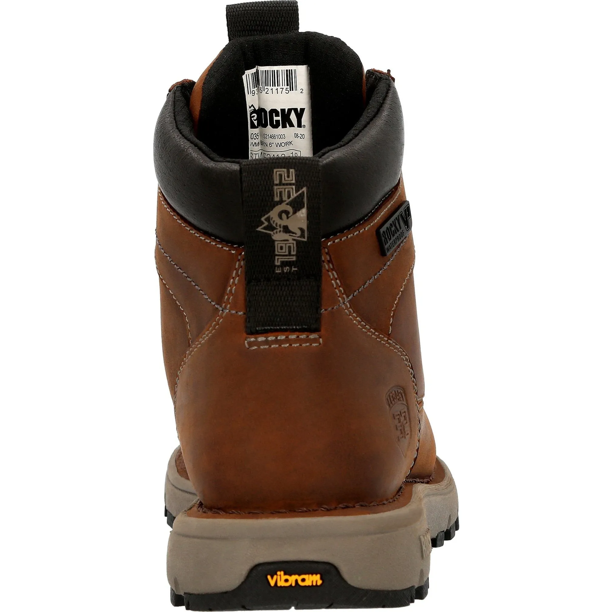 Rocky Women's Legacy 32 6" Soft Toe WP Work Boot - Brown - RKK0349