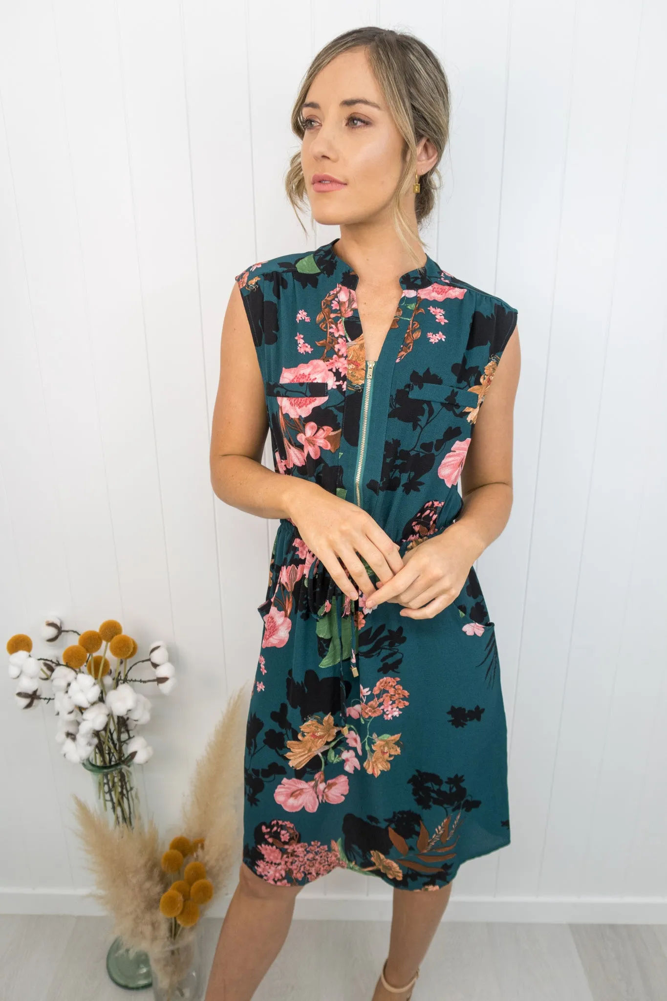 Rosie Dress -Green