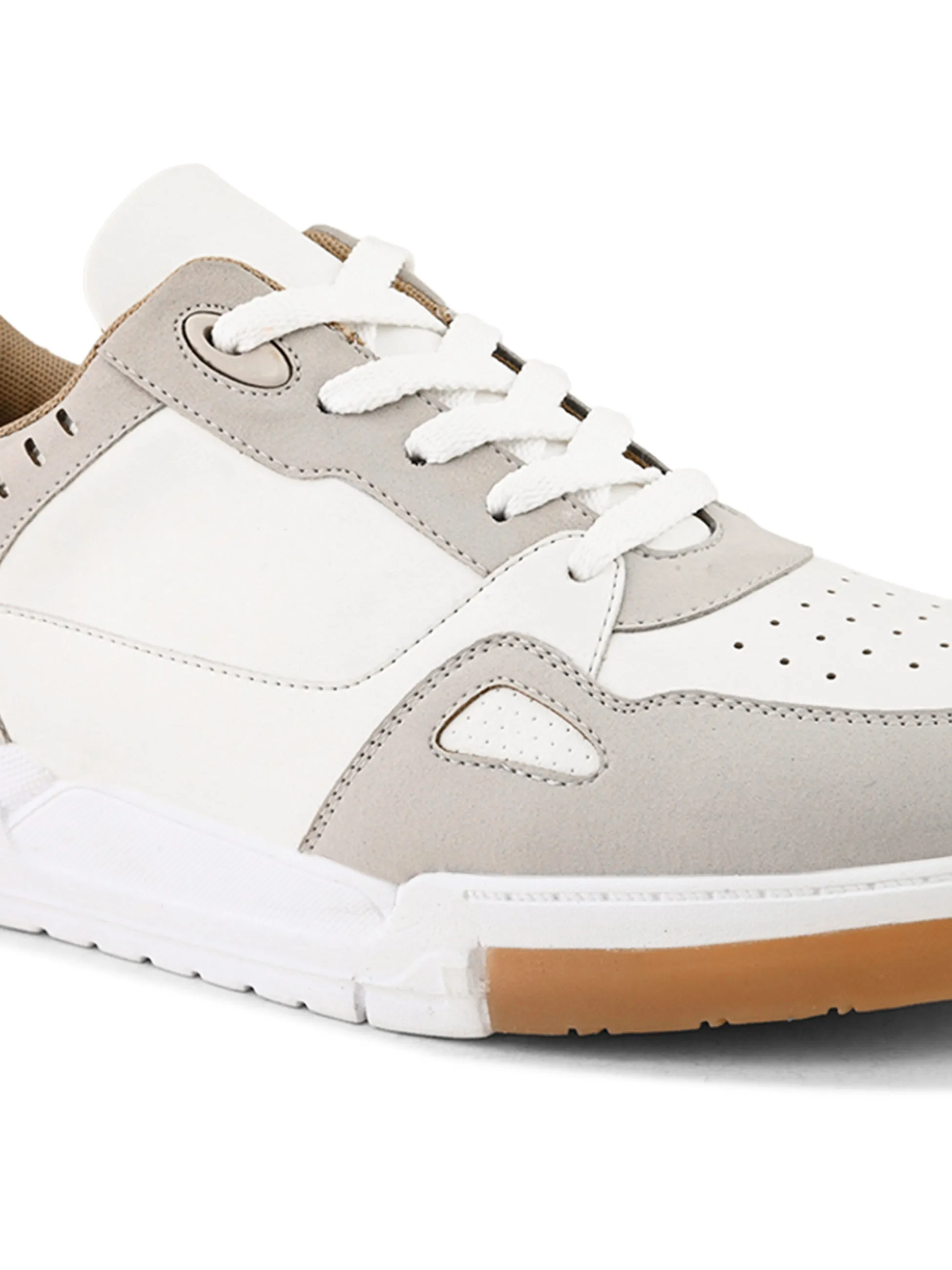 SAN FRISSCO Men Light Weight White Casual Sneakers