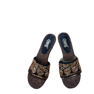 Sandals Heels Block By Carlos By Carlos Santana  Size: 7