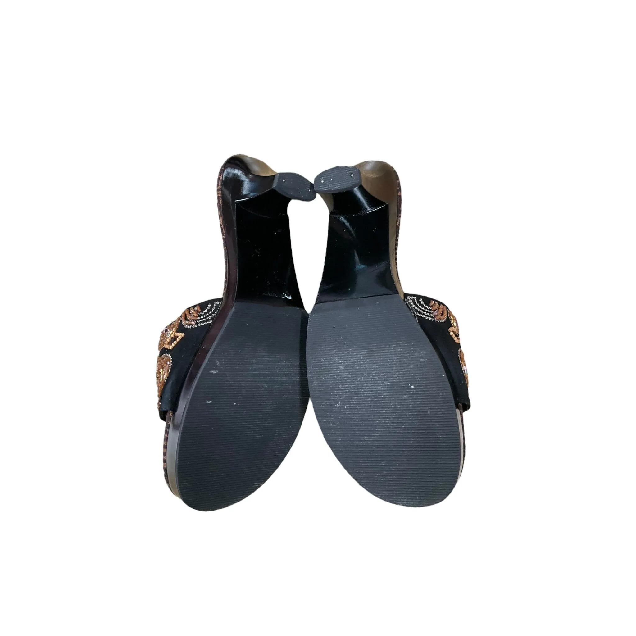 Sandals Heels Block By Carlos By Carlos Santana  Size: 7
