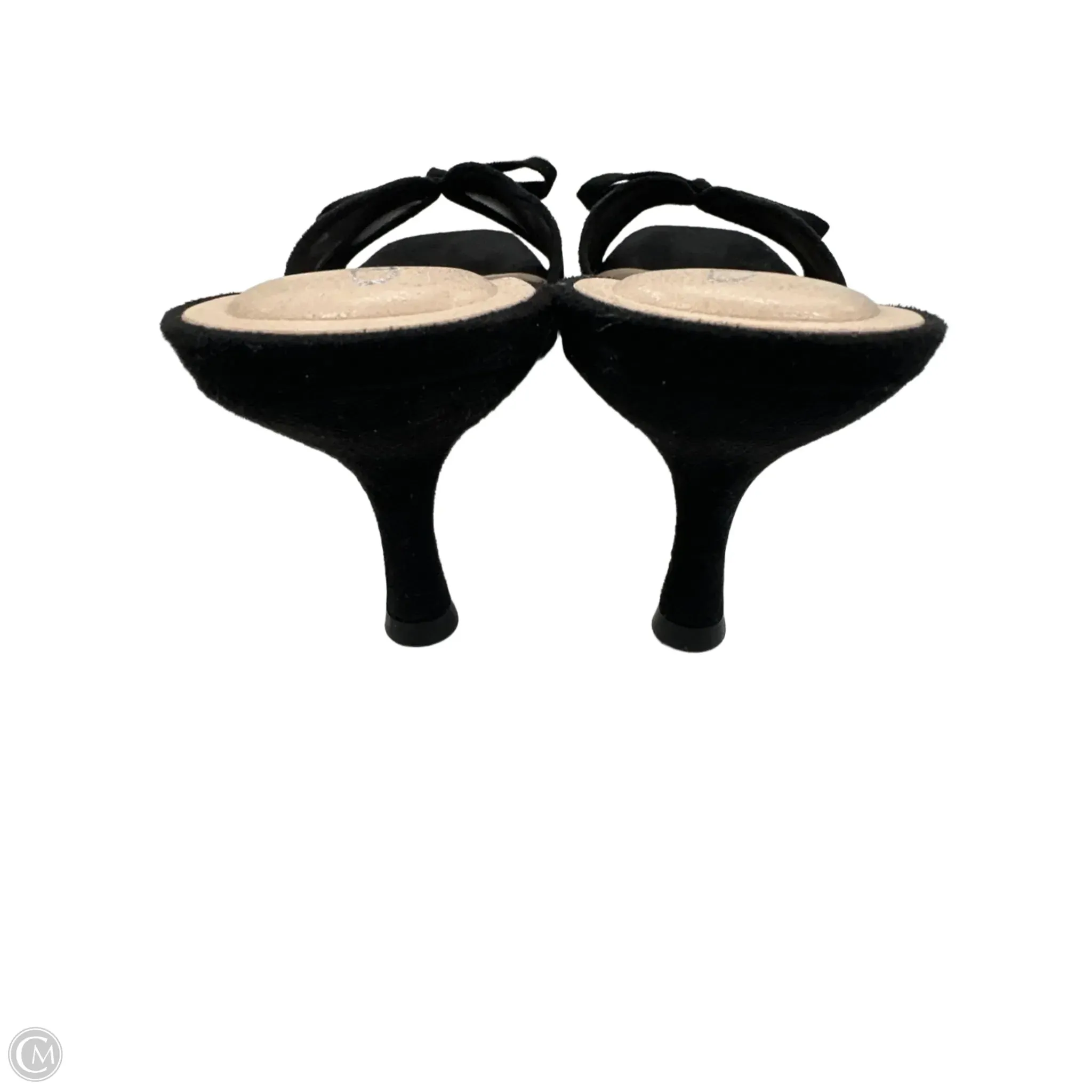 Sandals Heels Kitten By Cl By Chinese Laundry In Black, Size: 9.5