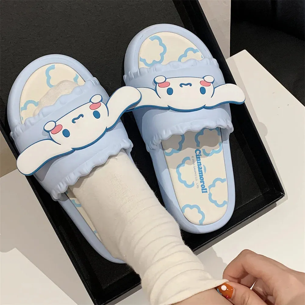 Sanrio Polka Dot Ruffle Soft Sole Sandals